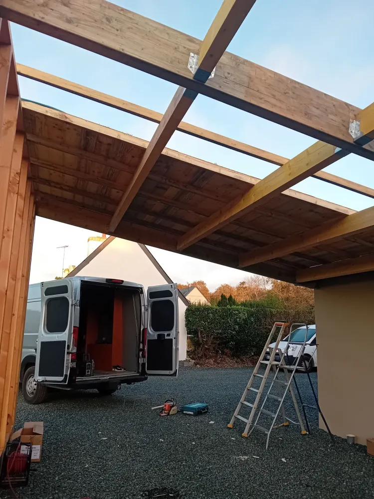 Carport et abris de jardin à Plonéour-Lanvern